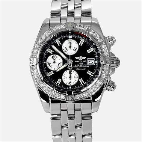 breitling 1884 a17330|breitling a13356 diamond bezel.